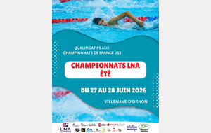 🥇Championnats LNA été U12 - U13 Benjamins